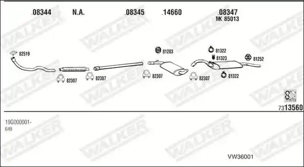 WALKER VW36001