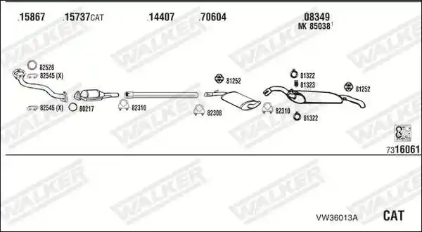 WALKER VW36013A