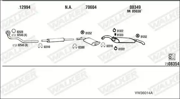 WALKER VW36014A