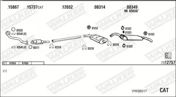 WALKER VW36017