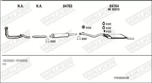 WALKER VW36024B