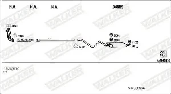 WALKER VW36026A
