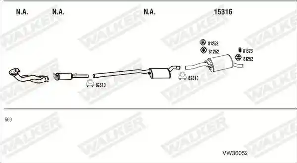WALKER VW36052