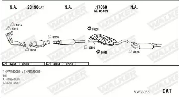 WALKER VW36056