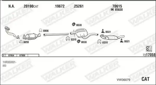WALKER VW36079