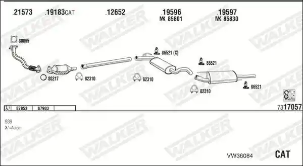 WALKER VW36084