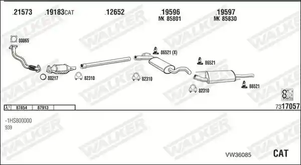 WALKER VW36085