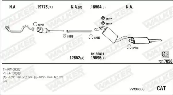 WALKER VW36088