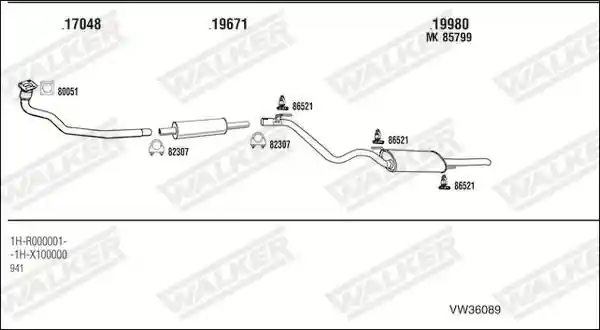 WALKER VW36089