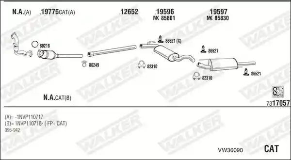 WALKER VW36090