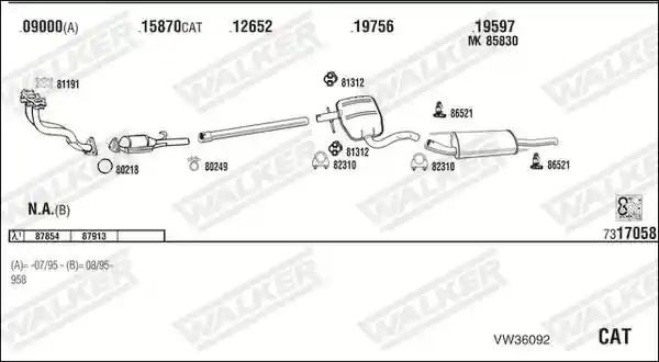 WALKER VW36092