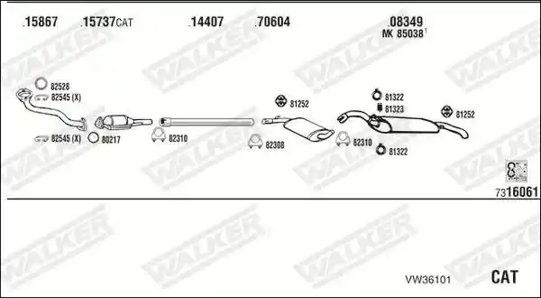WALKER VW36101