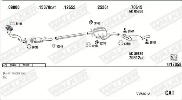 WALKER VW36121