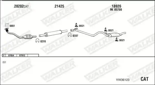 WALKER VW36123