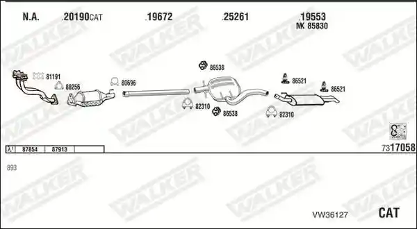 WALKER VW36127