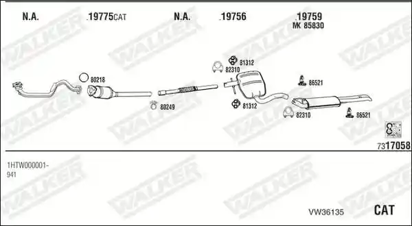 WALKER VW36135