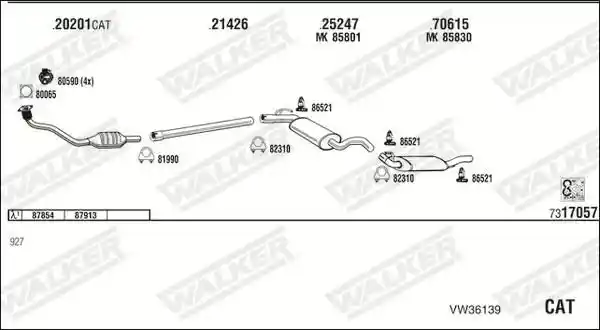 WALKER VW36139