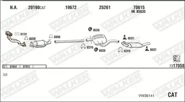 WALKER VW36141