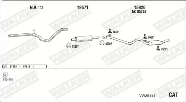WALKER VW36144