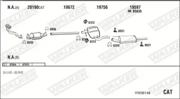 WALKER VW36148