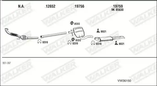 WALKER VW36150