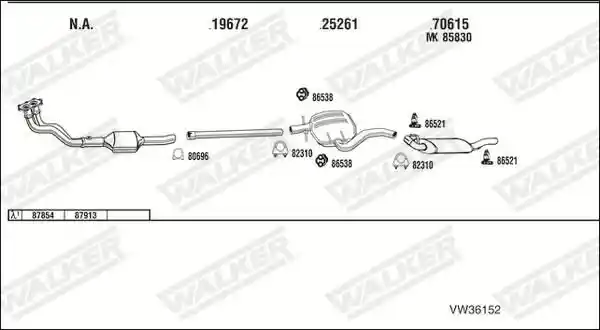 WALKER VW36152