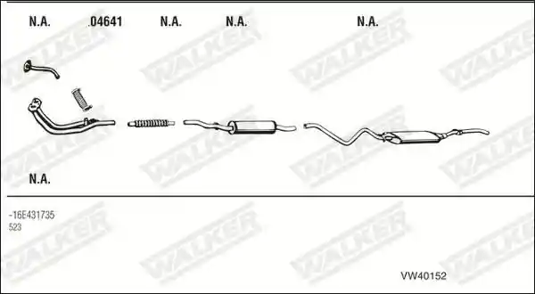 WALKER VW40152