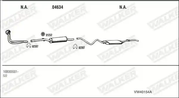 WALKER VW40154A