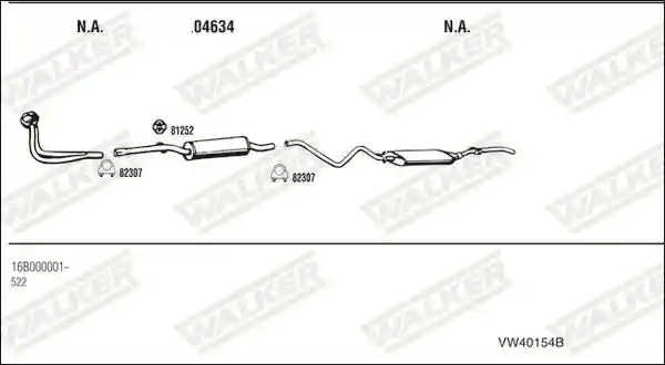 WALKER VW40154B