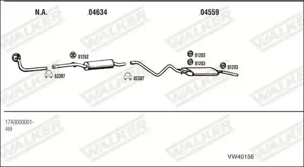 WALKER VW40156