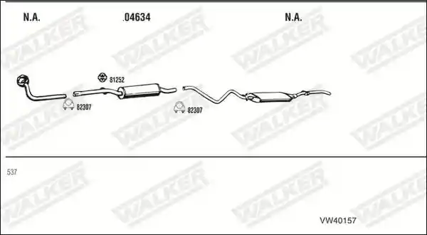 WALKER VW40157