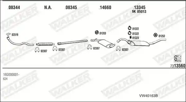 WALKER VW40163B