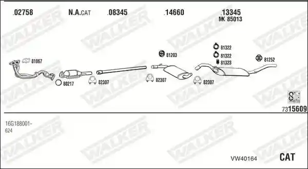 WALKER VW40164