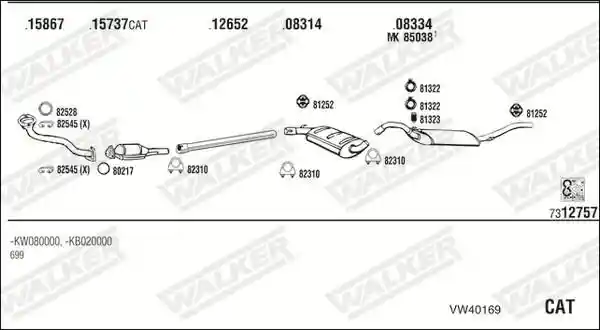 WALKER VW40169