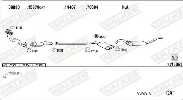 WALKER VW40181