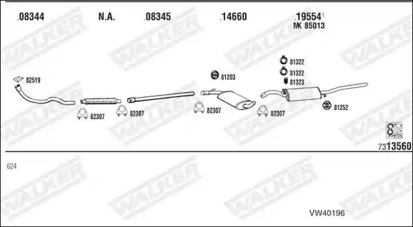 WALKER VW40196