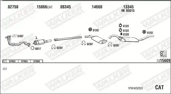WALKER VW40203