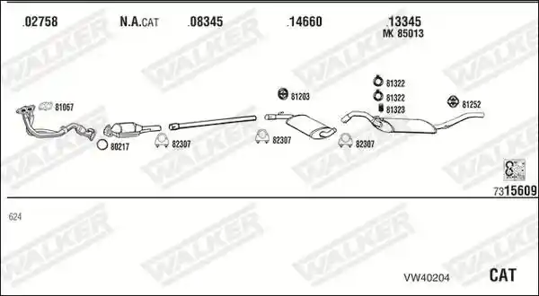 WALKER VW40204