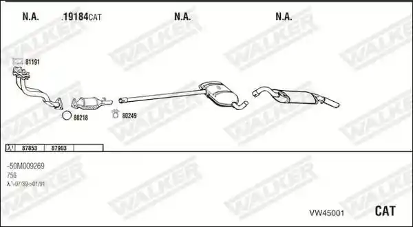 WALKER VW45001