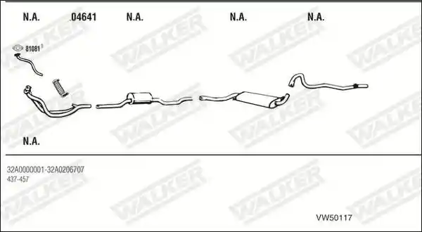 WALKER VW50117