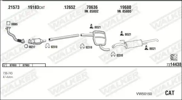 WALKER VW50150