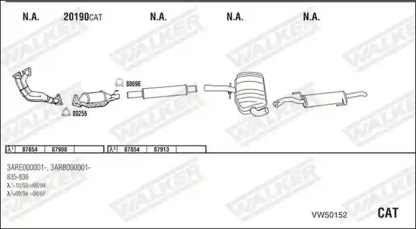 WALKER VW50152