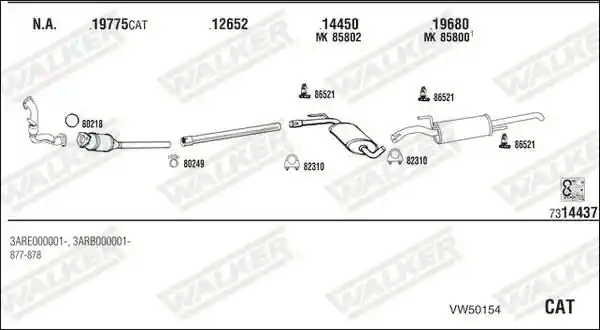 WALKER VW50154