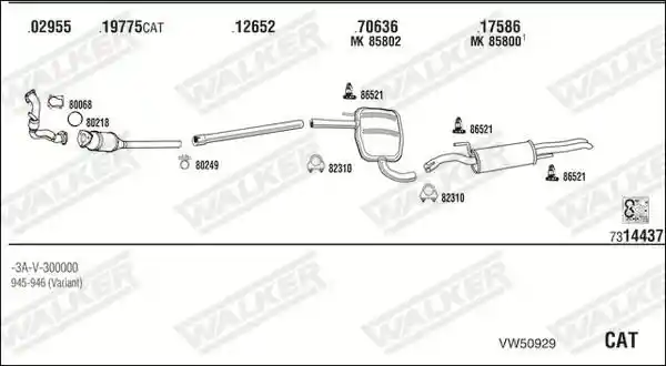 WALKER VW50929