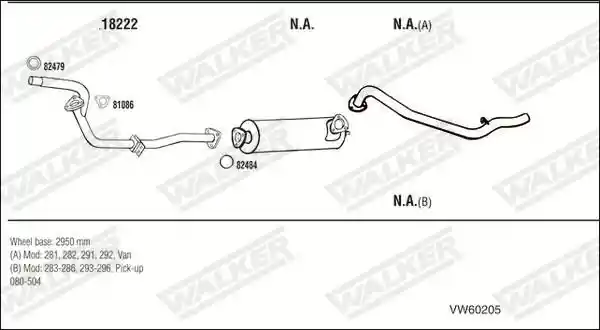 WALKER VW60205