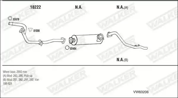 WALKER VW60206