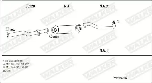 WALKER VW60235