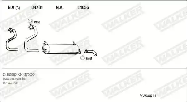 WALKER VW60511