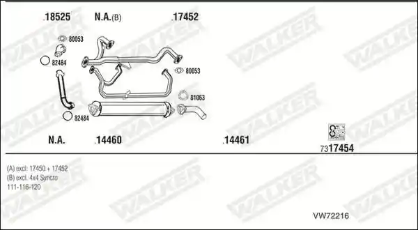 WALKER VW72216