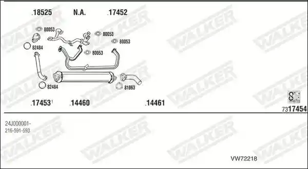 WALKER VW72218